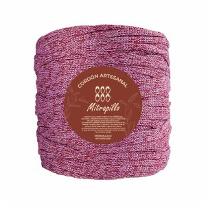 Cordón fantasía lurex mora red X 500 gm