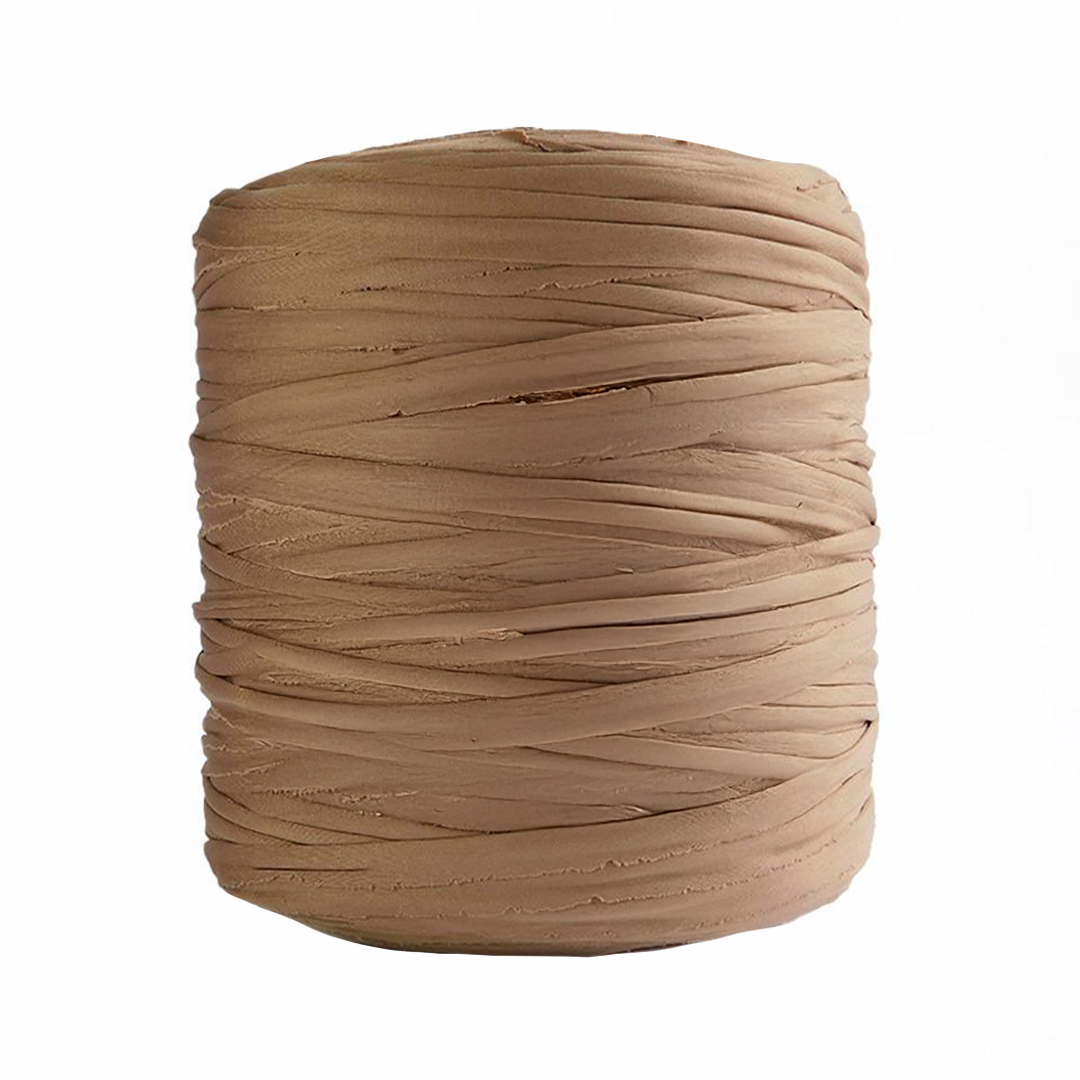 Trapillo doble pluma Café Mocca satinado - Imagen 2