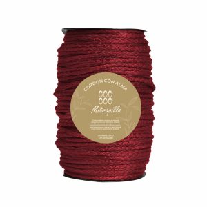 Cordón crispeta vinotinto x150m