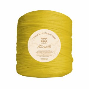 Trapillo pluma amarillo bandera