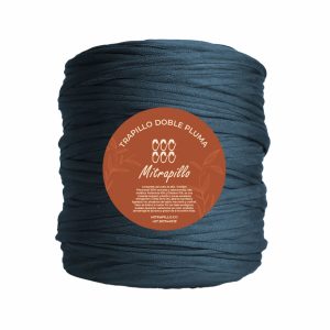 Trapillo doble pluma verde petroleo