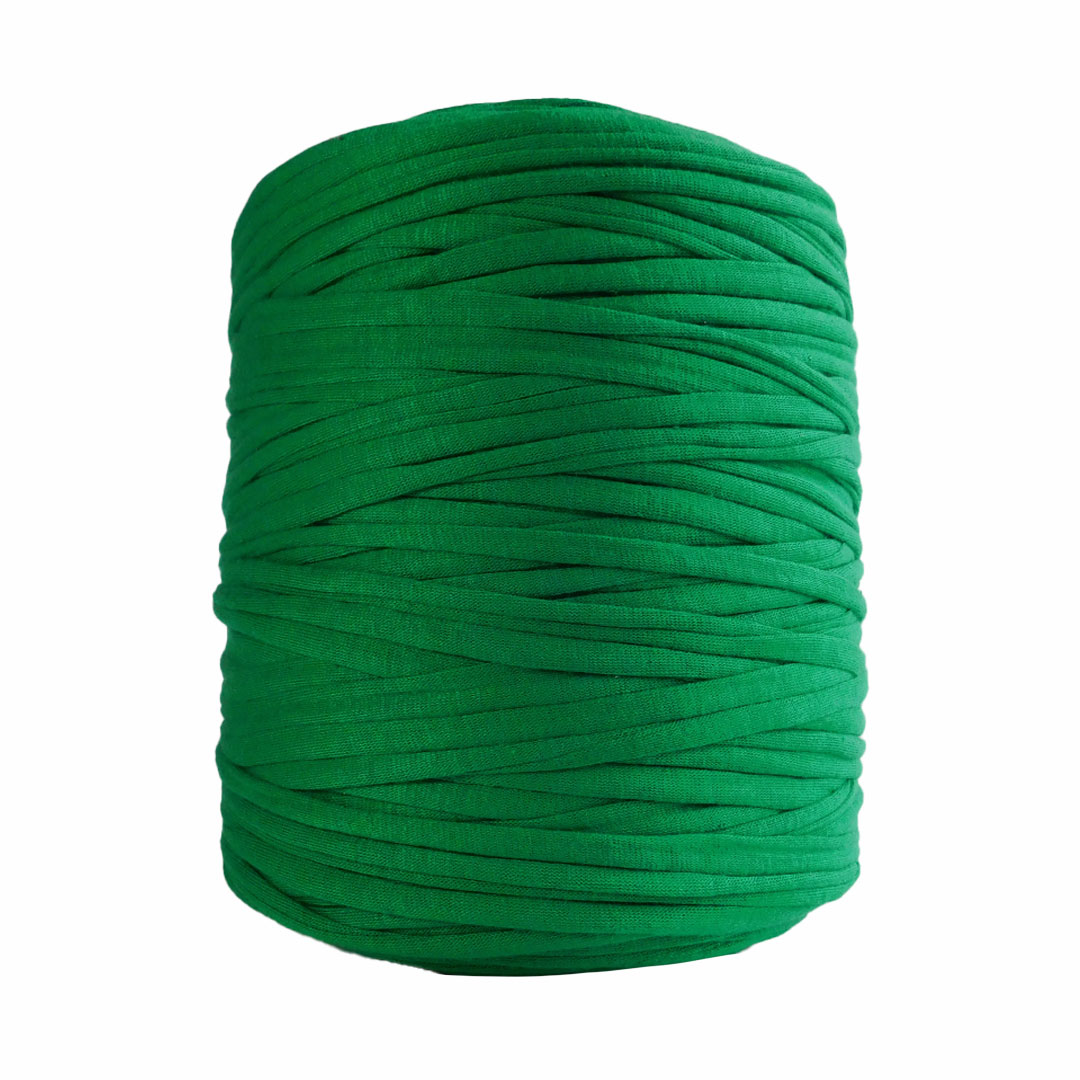 Trapillo algodón licrado verde navidad - Imagen 2