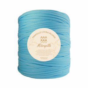 Trapillo pluma azul cielo