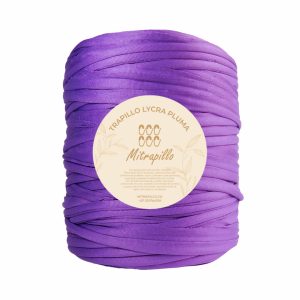 Trapillo pluma morado lavanda