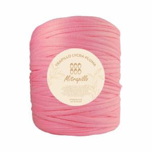 Trapillo pluma rosa chicle