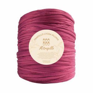 Trapillo pluma vinotinto