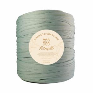 Trapillo pluma verde eucalipto