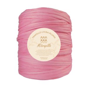 Trapillo pluma rosado