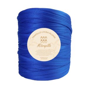 Trapillo pluma azul rey