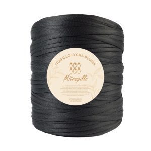 Trapillo pluma negro