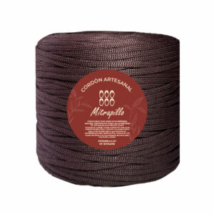 Cordón artesanal marrón 600gm