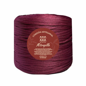 Cordón artesanal vinotinto 600gm