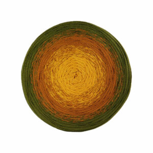 Cordón artesanal degrade Verde - Ocre