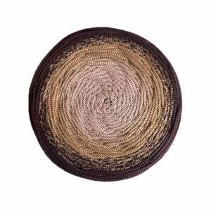 Cordón artesanal degrade marron - nude