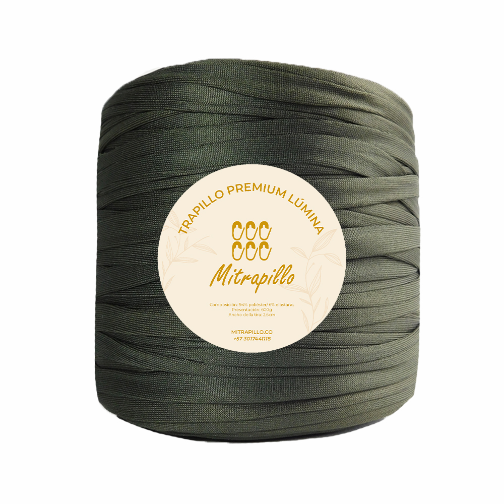 Trapillo premium lúmina verde militar