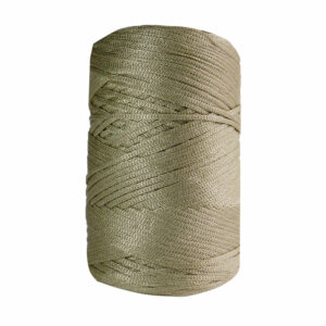 Cinta tejida perlita beige lurex tornasol 500g