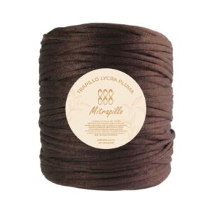Trapillo pluma café marron