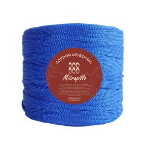 Cordón artesanal azul rey  600gm