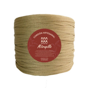 Cordón artesanal beige 600gm