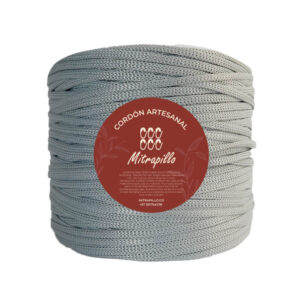 Cordón artesanal gris perla 600gm