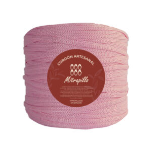 Cordón artesanal rosado 600gm