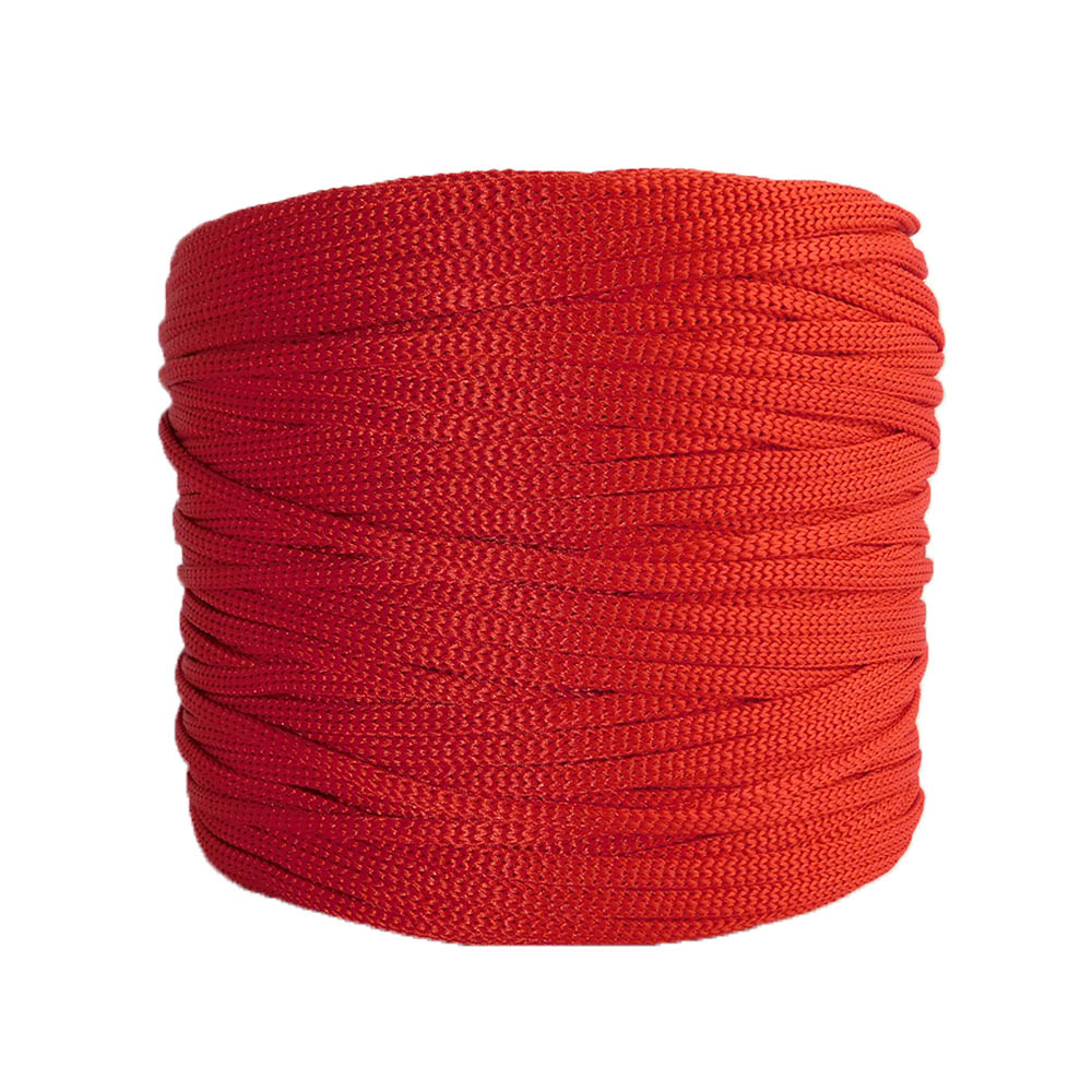 Cordón artesanal rojo vivo 600gm - Imagen 2