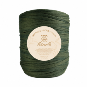 Trapillo pluma verde militar 1000gm
