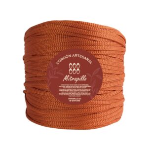 Cordón artesanal terracota x 600g - 3mm