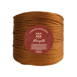 Cordón artesanal café otoño x 600g - 3mm