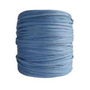 Trapillo pluma azul textura kilo
