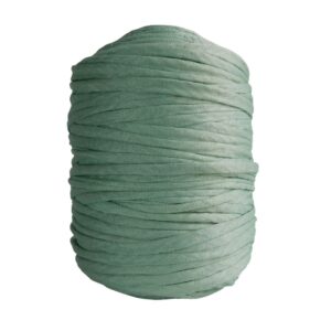 Trapillo pluma verde oliva textura kilo