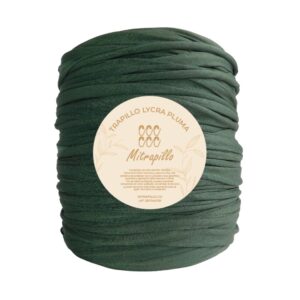 Trapillo pluma verde hoja
