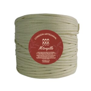 Cordón artesanal marfil x 600g - 3mm